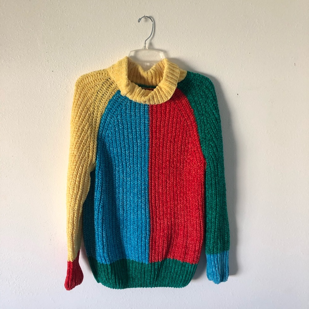 DOLLS KILL multi-color  sweater!